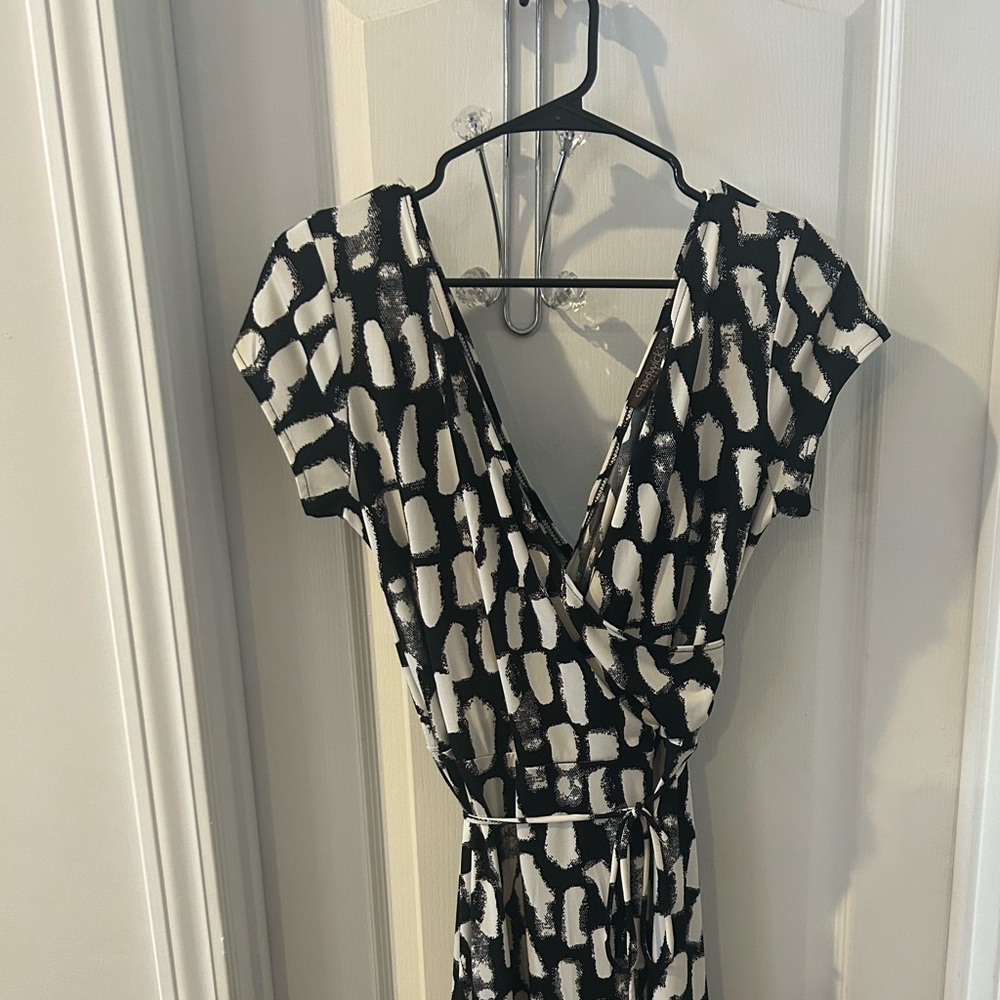 Black/Cream Chadwick Dress size 12